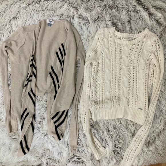 Abercrombie & Fitch Sweaters - Small Abercrombie & Old Navy Sweater Bundle